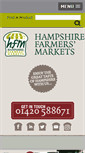 Mobile Screenshot of hampshirefarmersmarkets.co.uk